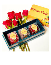 Load image into Gallery viewer, Campo Viejo Wines with 3pc Sugarfina Candy Bento Box Pairing Set